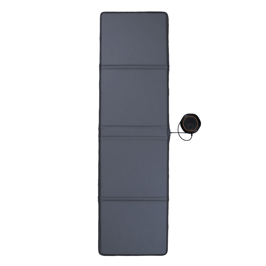 Official CELLER8 full-body PEMF mat, showing its grey surface
